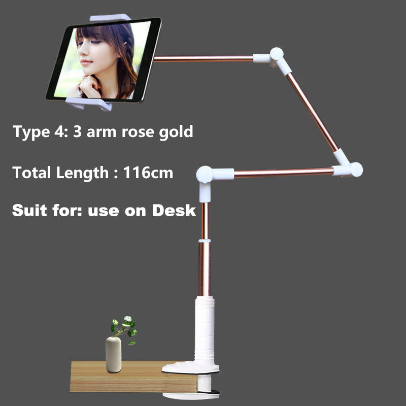 Lazy Bracket Bedside Phone Holder Desktop Bed Pad Tablet Universal Bracket