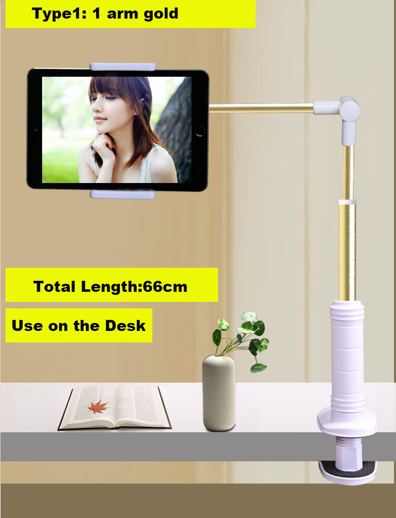 Lazy Bracket Bedside Phone Holder Desktop Bed Pad Tablet Universal Bracket