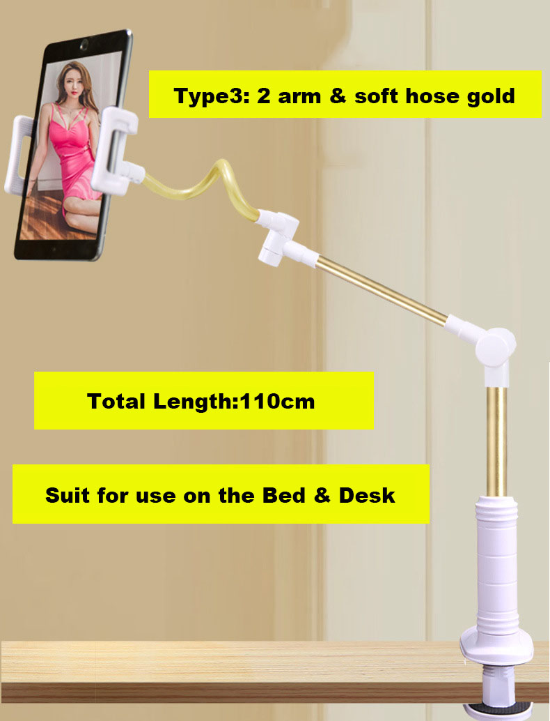 Lazy Bracket Bedside Phone Holder Desktop Bed Pad Tablet Universal Bracket